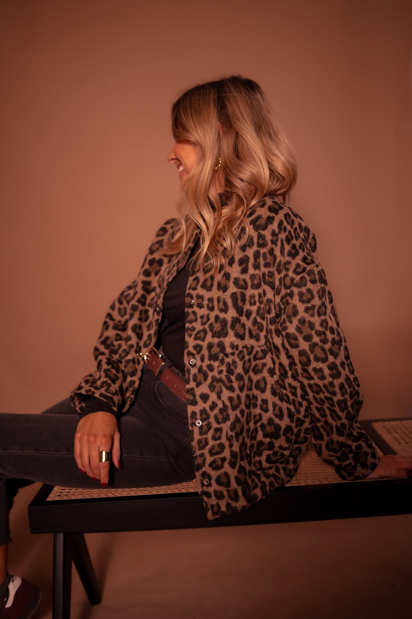 Emilie – Trendige Leopard-Jacke